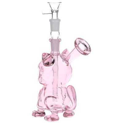 Purr-haps It's A Cat Glass Water Pipe - 6" / 14mm F