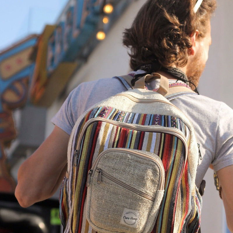 Core Hemp Large Backpack - ॐ Boho - Headshop.com