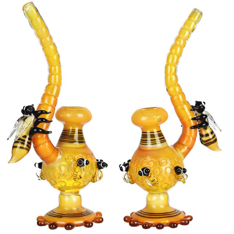 Bee Colony Chalice Water Pipe - 11.75" - Headshop.com