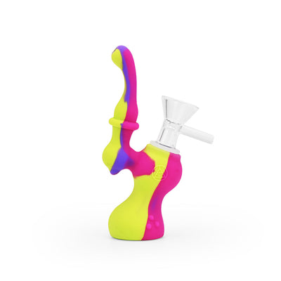 Ritual - 5'' Silicone Upright Bubbler - Miami Sunset - Headshop.com