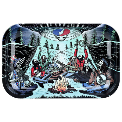 Grateful Dead x Pulsar Rolling Tray Kit | 11"x7" | Close Encounters - Headshop.com