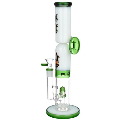 Pulsar Double Stacked Halloween Glass Water Pipe - 12.75" / 14mm F