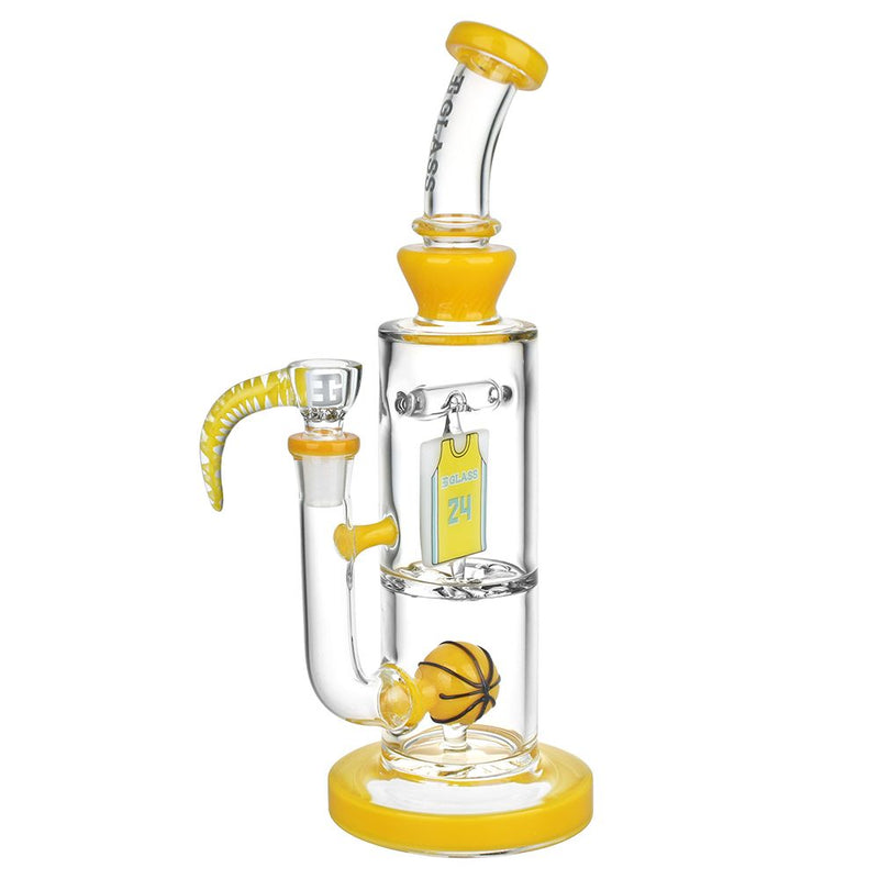 EG Glass Basketball Glass Water Pipe - 11" / 14mm F - Headshop.com