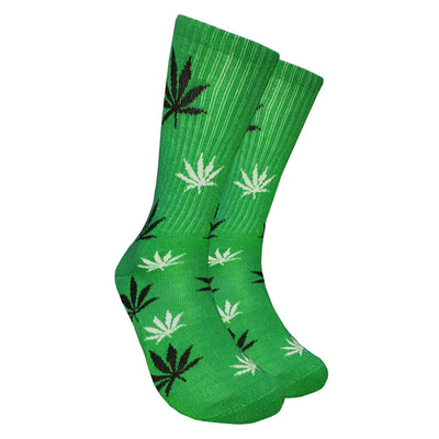 Mad Toro Socks | All Over Hemp Leaf - Headshop.com