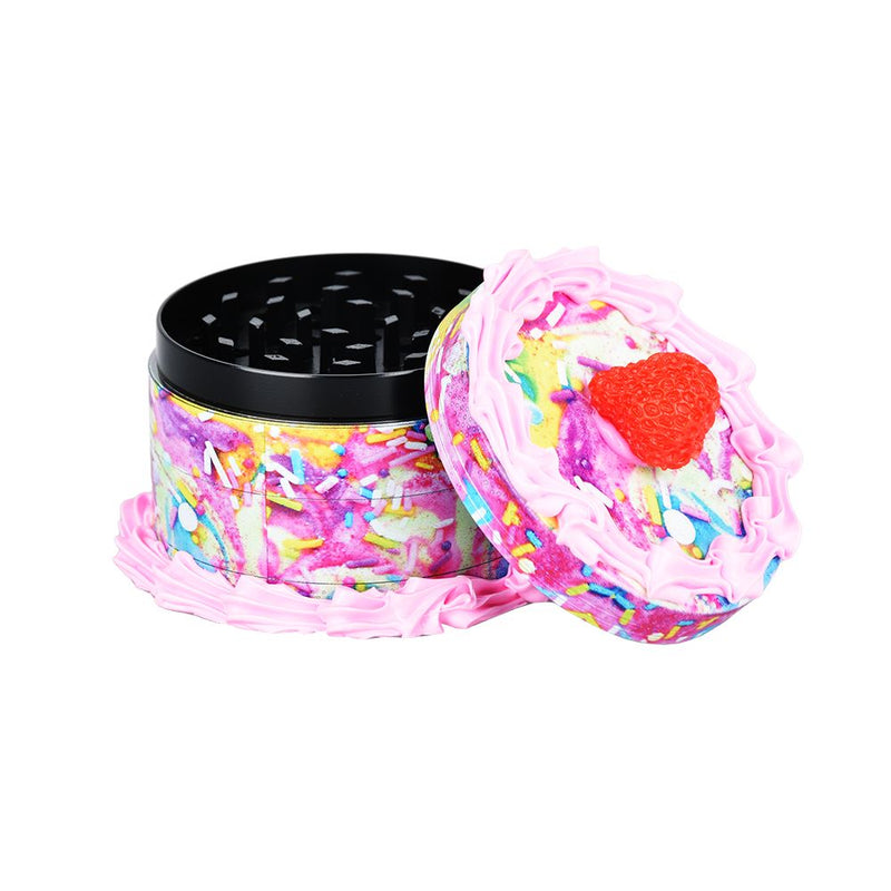 Birthday Cake Grinder | 4pc | 2.5" - Headshop.com