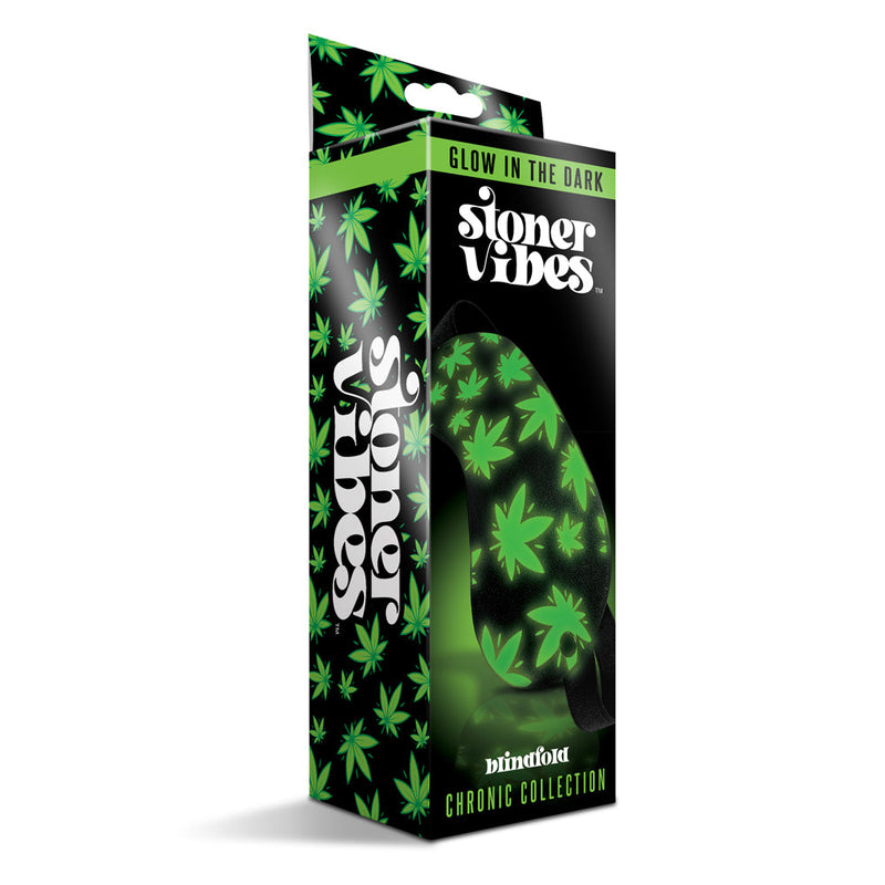 Stoner Vibes Chronic Collection Glow in the Dark Blindfold - Headshop.com