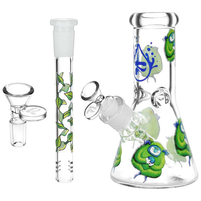 Pulsar Remembering How To Listen Design Series Glass Beaker Water Pipe - 7.75" - Headshop.com