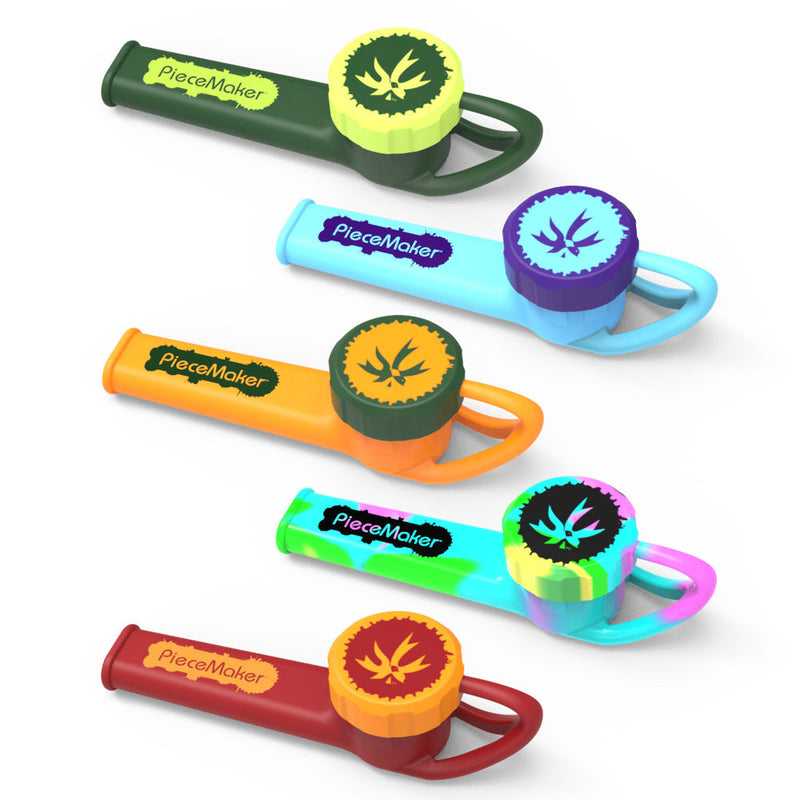 Piecemaker Karma Go Silicone Pipe - 4" / Colors Vary - Headshop.com