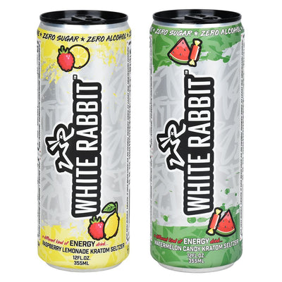 White Rabbit Energy Kratom Seltzer | 12oz