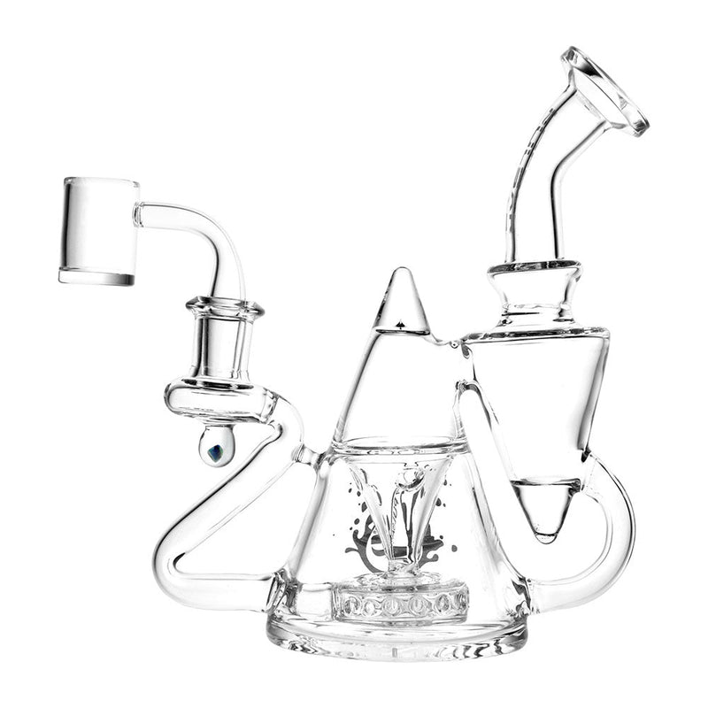 Pulsar Tea Pot Recycler Rig - 7.75" / 14mm F / Clear - Headshop.com