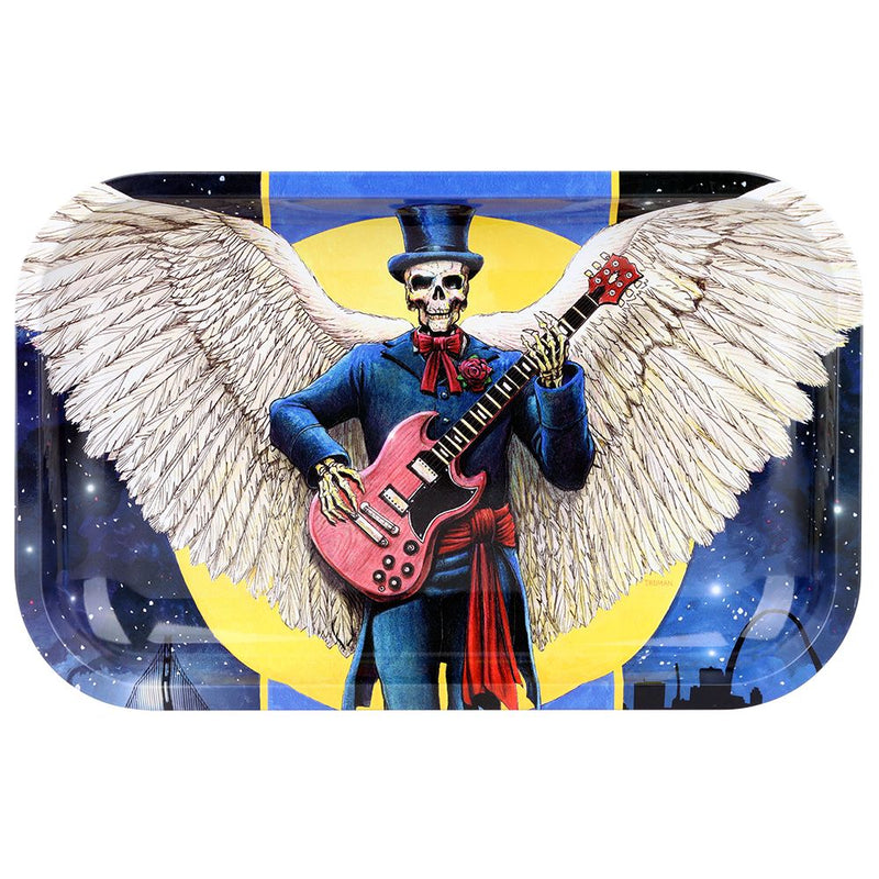 Grateful Dead x Pulsar Metal Rolling Tray - Angel of Music / 11" x 7"