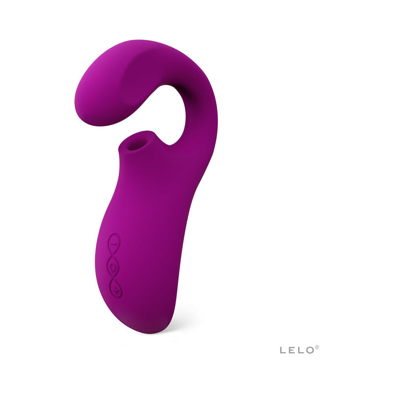 LELO ENIGMA Suction Dual Stimulator Deep Rose