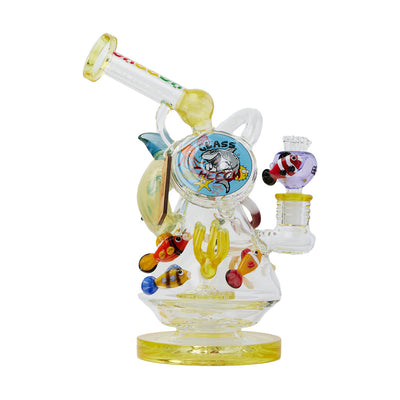 Cheech Glass 10.5" Shark Attack Rig - Headshop.com