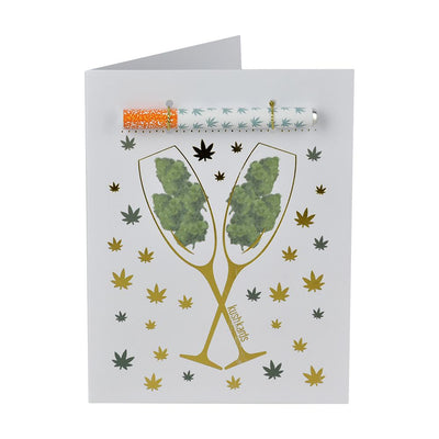 KushKards One Hitter Greeting Card