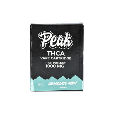 Peak THCA Vape Cartridge | 1mL | 5ct Display - Headshop.com