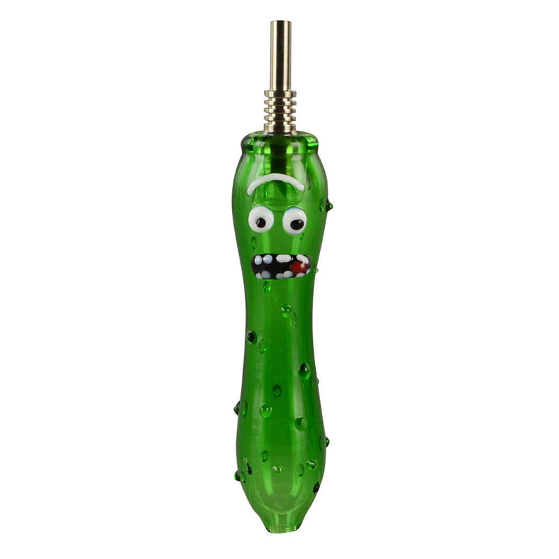 Pickle Glass Dab Straw - 5.5" - Headshop.com