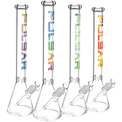 Pulsar Illustrious Glass Beaker Water Pipe | 14mm F | Colors Vary - Headshop.com