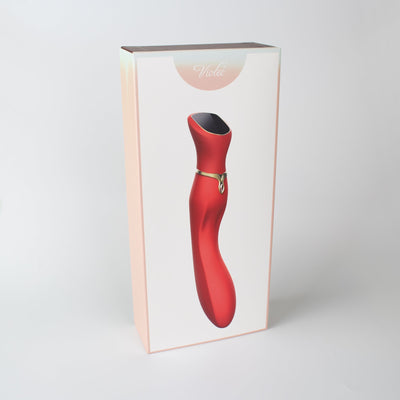 Chance Touch Screen G-Spot Vibrator in Red