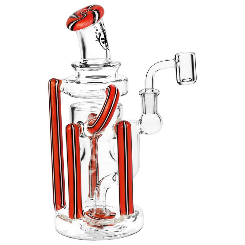 Pulsar Wig Wag Space Station Recycler Glass Dab Rig | 8.5" | 14mm F