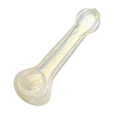 Sparkling Lemonade Crackle Glass Spoon Pipe - 4.75" - Headshop.com