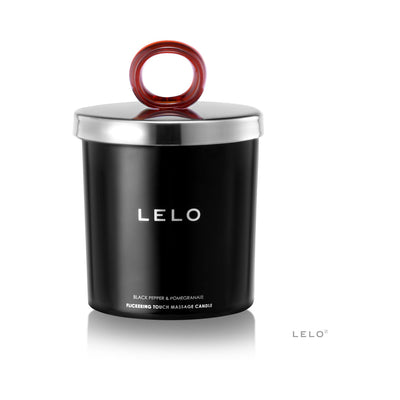 LELO Massage Candle - Black Pepper & Pomegranate Scent - Headshop.com