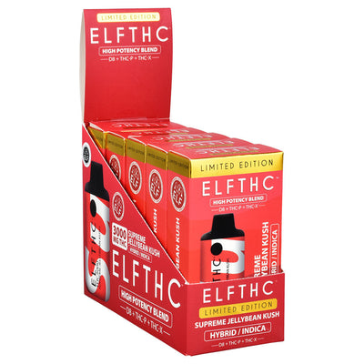 ELFTHC 3000 D8 THCP THCX Disposable | 3g | 5pc Display - Headshop.com