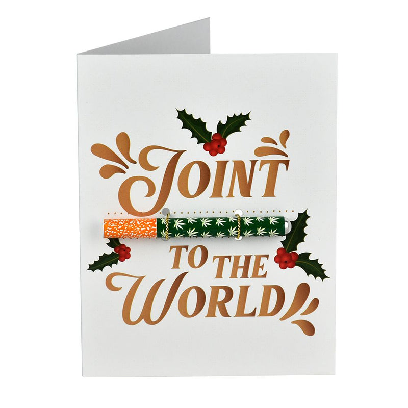 KushKards One Hitter Holiday Greeting Card