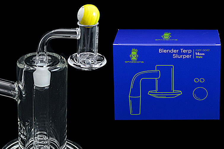 Space King Blender Terp Slurper (Dark Blue) - Headshop.com