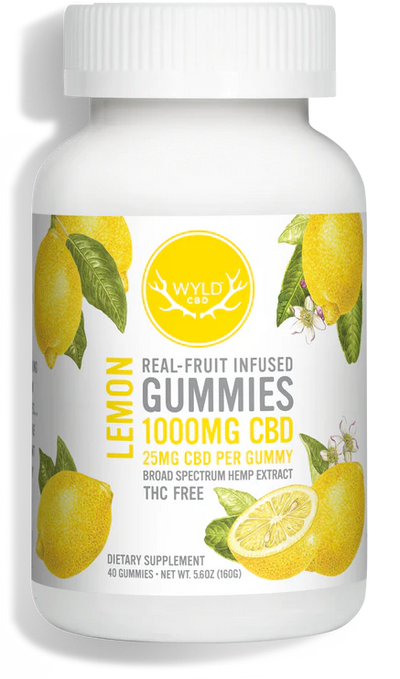 WYLD  CBD Real Fruit Infused CBD Gummies (50MG - 1000MG) - Headshop.com