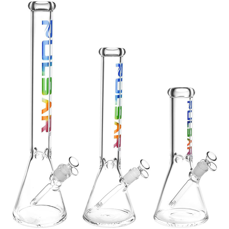 Pulsar Illustrious Glass Beaker Water Pipe | 14mm F | Colors Vary - Headshop.com