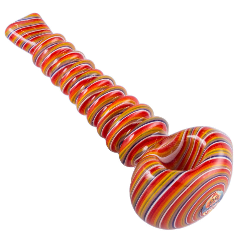 Crush Eye Candy MegaTwist 5" HandPipe Flat Mouthpiece - Vibrant Colors - Headshop.com