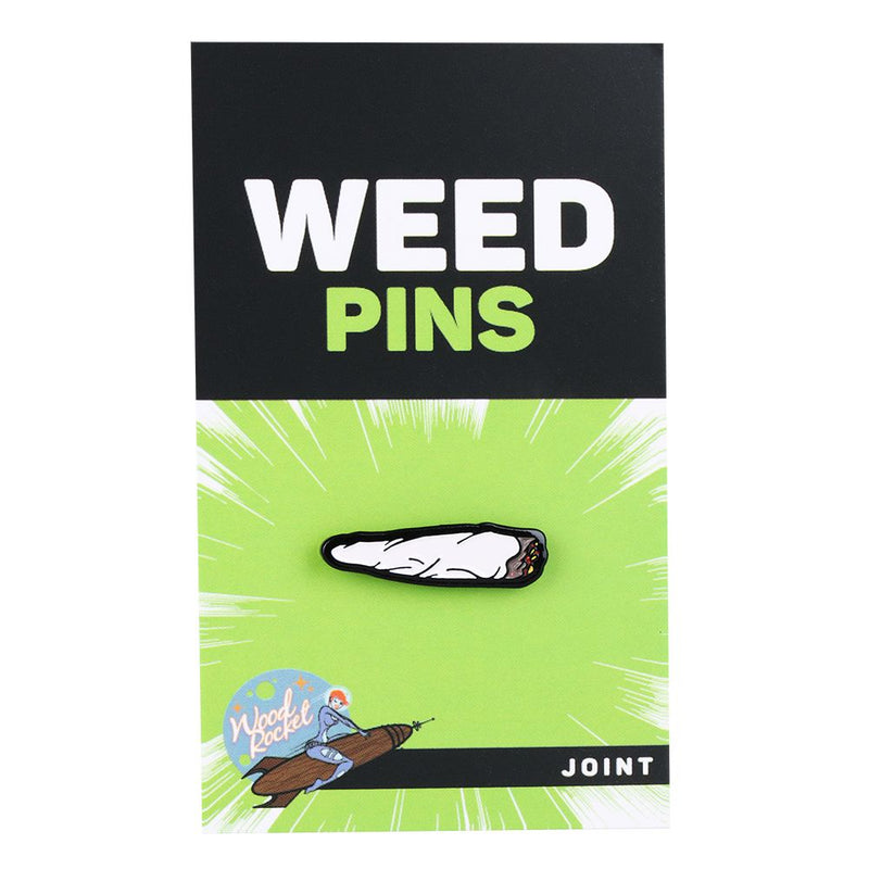 Wood Rocket Soft Enamel Lapel Pin - Joint