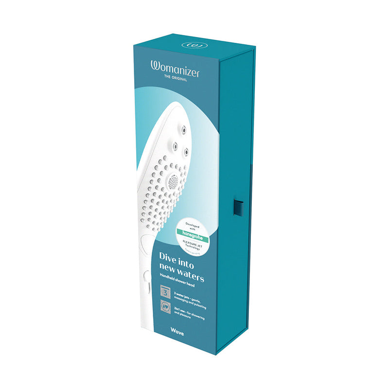 Womanizer Wave Shower Head Masturbator White