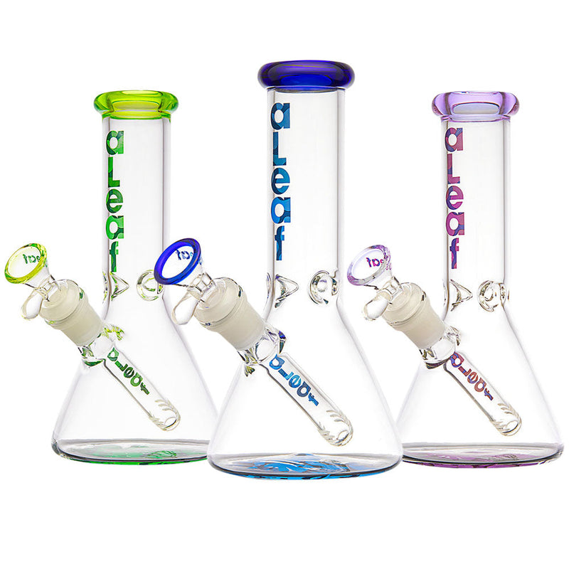 aLeaf The Essential Beaker Water Pipe - 8" - Headshop.com