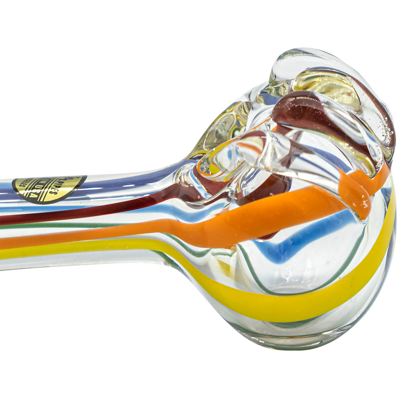 LA Pipes Rainbow Ripper Spoon Pipe - Headshop.com