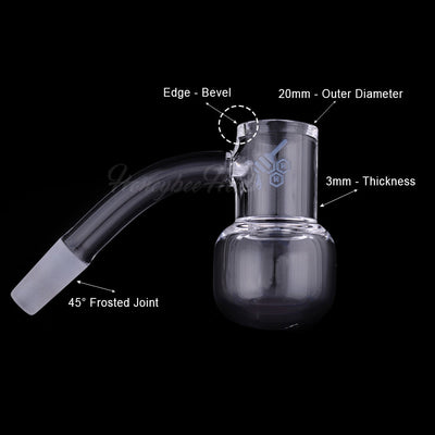 HONEY KETTLE QUARTZ BANGER - 45° DEGREE | YL - Headshop.com