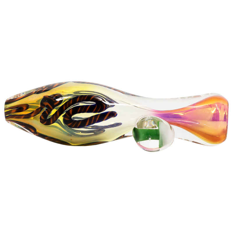 LA Pipes The "Fun-Guy" Glass Chillum - Headshop.com