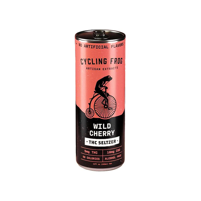 Cycling Frog THC Seltzer | 12oz | 5mg THC / 10mg CBD | 6ct - Headshop.com