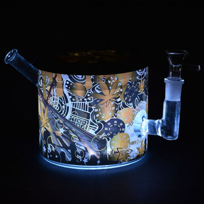 Dabtized Puff'N'Play Roulette Game Dab Rig | 8.75" | 14mm F - Headshop.com