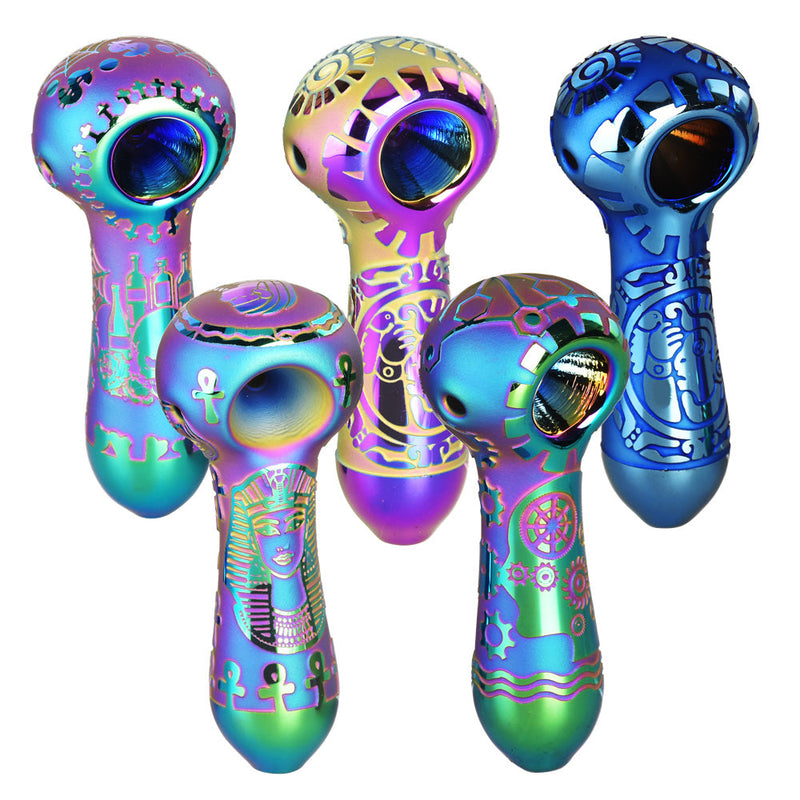 Geo Neo Spoon Pipe - 4"/ 5pcs - Headshop.com