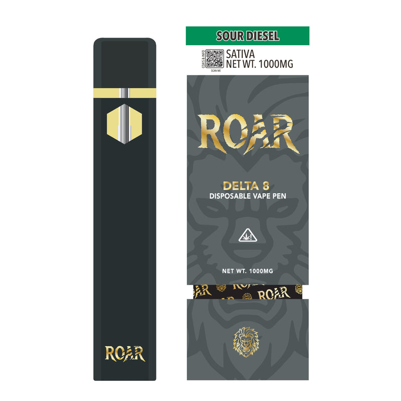 Roar 1ML THC-P + D8 1000MG - Sour Diesel - Headshop.com