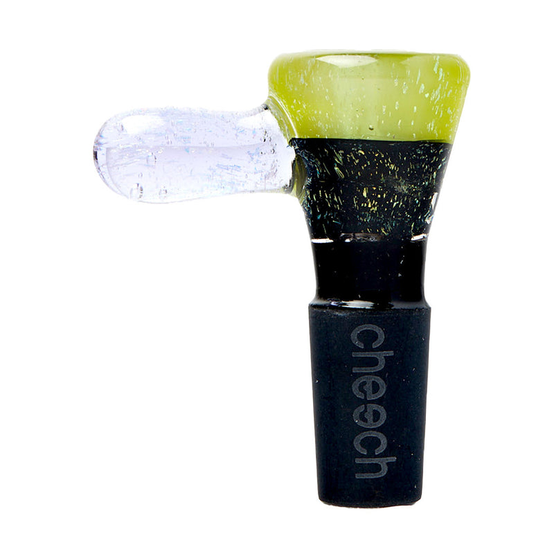 Cheech Glass 2" Transparent Dichro Bowl Slide - Headshop.com