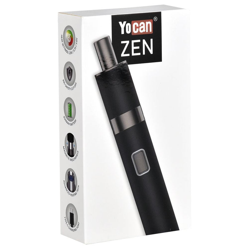 Yocan Zen Wax Vaporizer - 650mAh / Black - Headshop.com