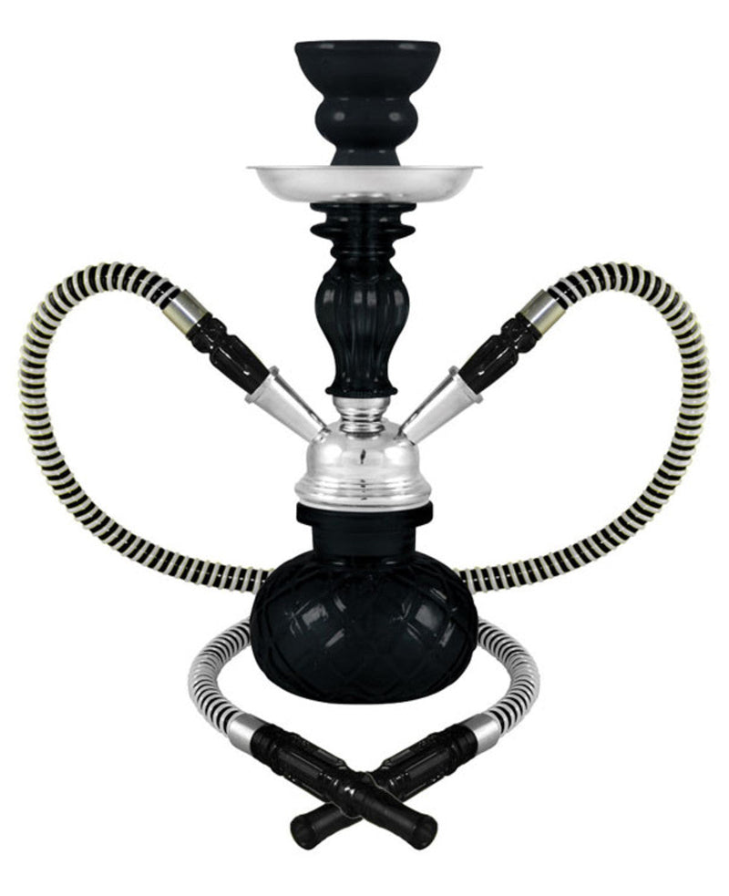 11" Venetian 2-Hose Premium Hookah - Colors Vary - Headshop.com