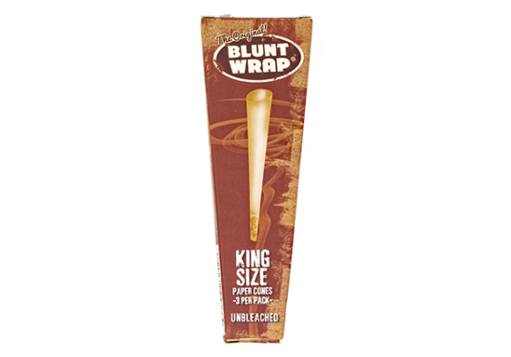 Blunt Wrap Unbleached Cones King Size 30 pc - Headshop.com