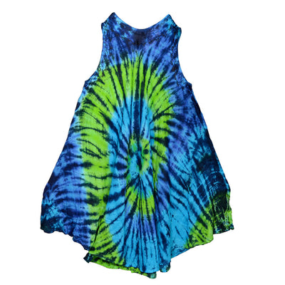 Spiral Tie Dye Dress - 41" / Viscose / Colors Vary - Headshop.com