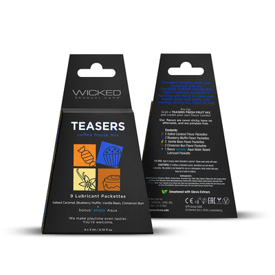 Wicked Teasers Coffee House Mix 3 ml 9 Packs/Box