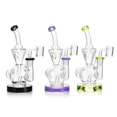 Ritual Smoke - Air Bender Bubble-Cycler Concentrate Rig - Black - Headshop.com