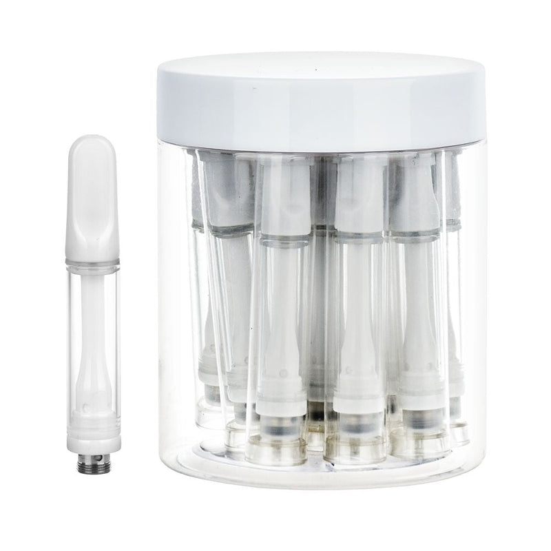 Full Ceramic 510 Cartridge - 1.0ML 15CT JAR - Headshop.com