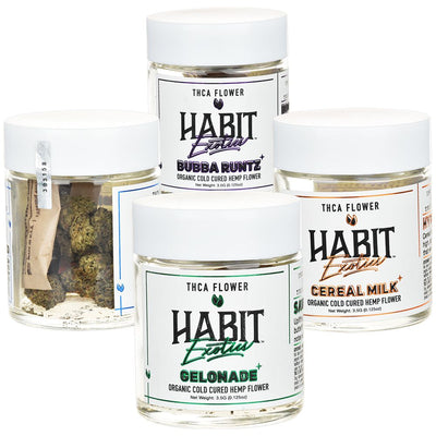 Habit Exotics Organic Cold Cured THCA Hemp Flower | 3.5g - Headshop.com